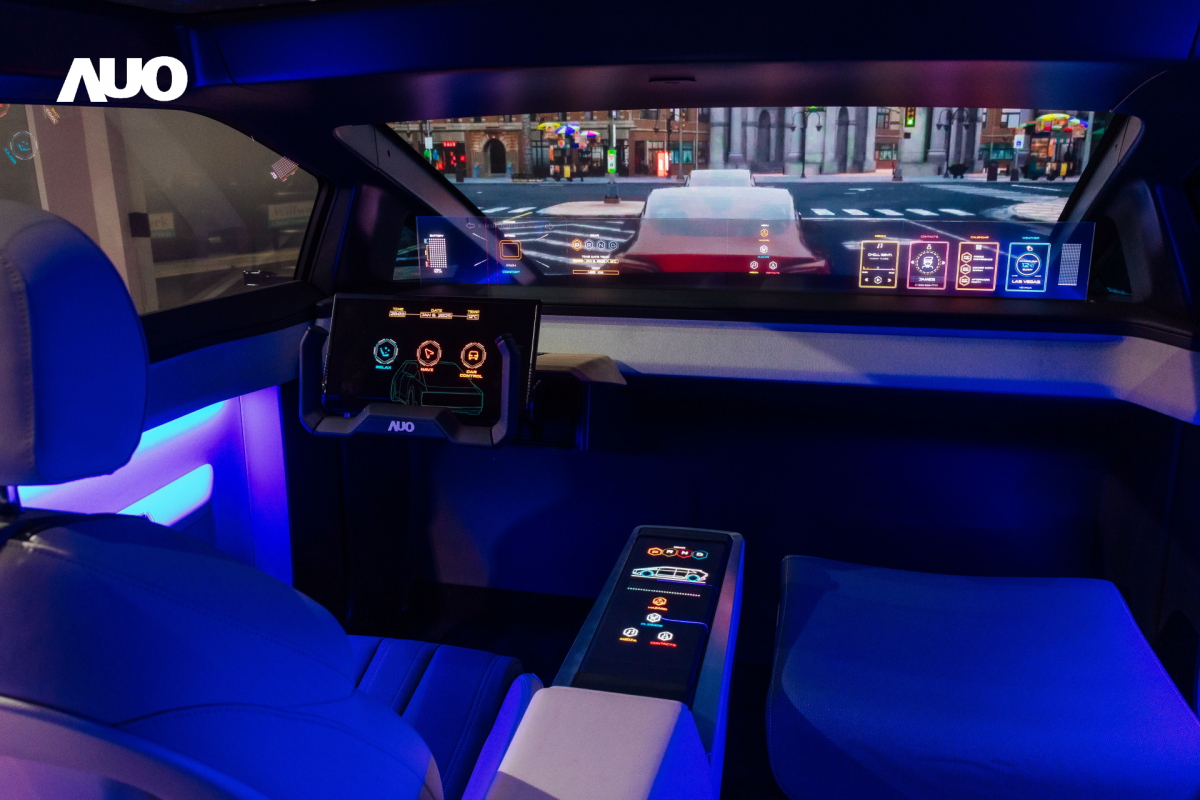 「友達智慧座艙2025」以使用者體驗為核心，運用Micro LED顯示科技為基礎搭配AI創新應用，打造沉浸、互動的座艙體驗，獲得台灣精品銀質獎