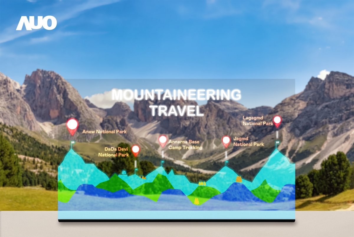 友達「177吋高透明度Micro LED顯示器」獲得台灣精品銀質獎，打破視野與空間的限制，適合應用於智慧零售、文物展示、創新廣告與智慧移動等場域