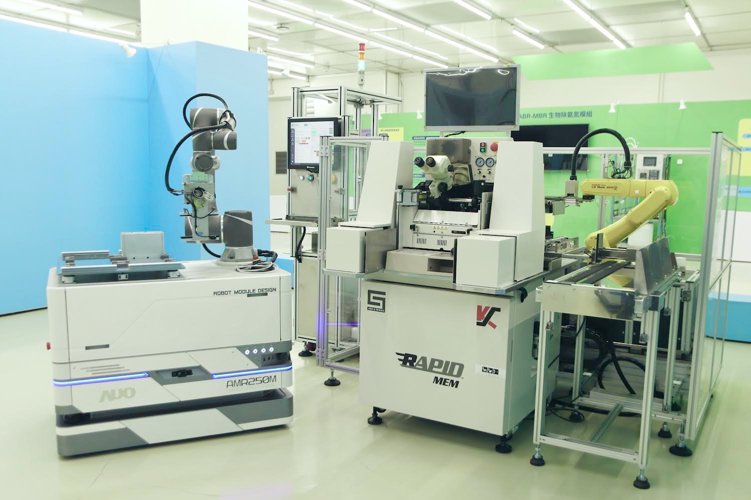 友達數位攜手半導體設備大廠K&S及夥伴樂宇精密，針對半導體封裝場域痛點，提供iAMHS一站式解決方案，創造產能提升至少10%的效益